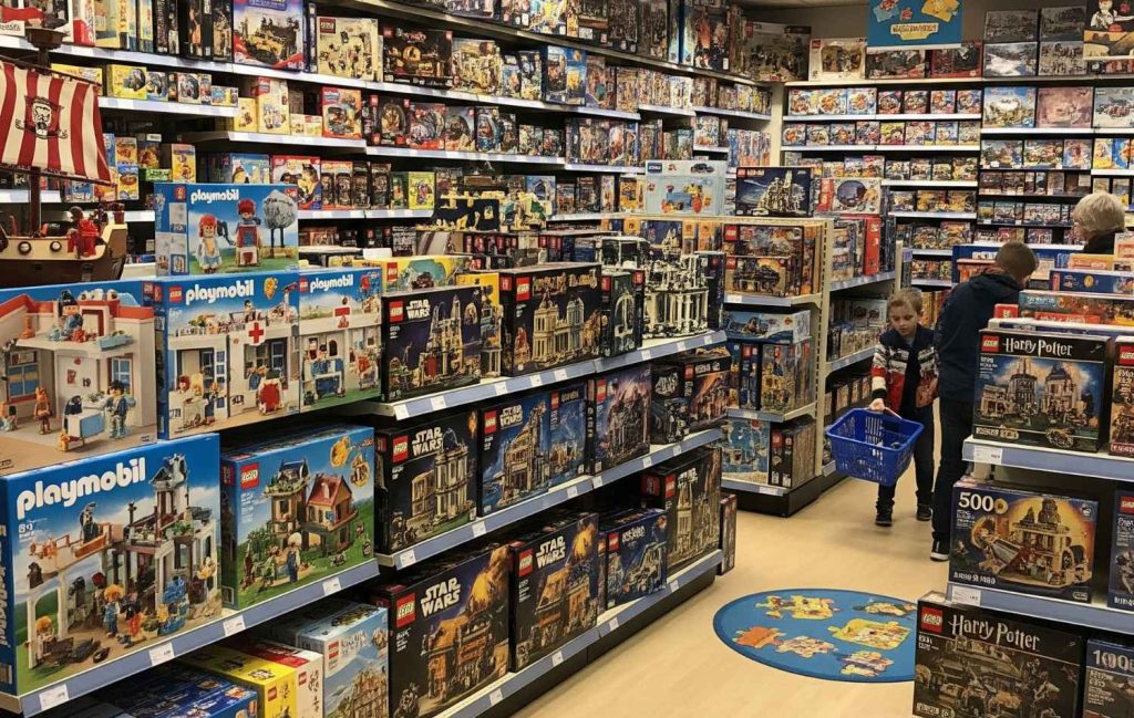 חנות משחקים, משחקי פליימוביל,לגו ופאזלים